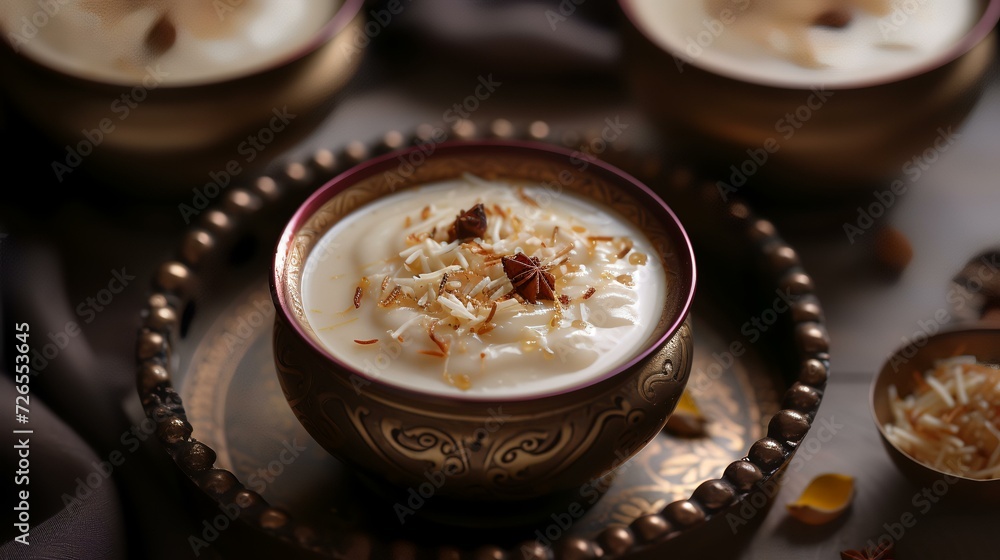 Khir or kheer payasam known as sheer khurma Khir or kheer payasam known as sheer khurma