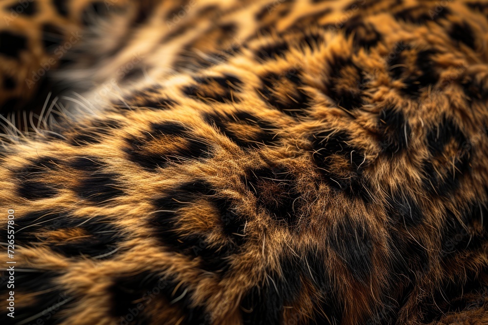 Background: Leopard Fur Background: Leopard Fur