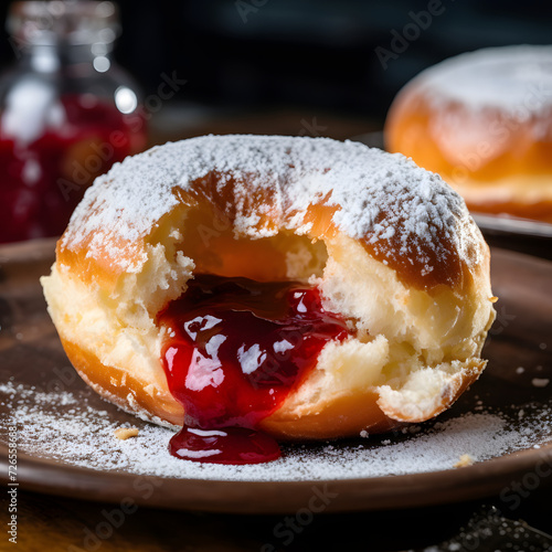 donuts with jam