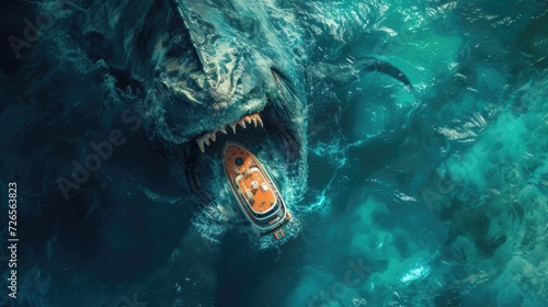 Giant deep sea creature © Robin