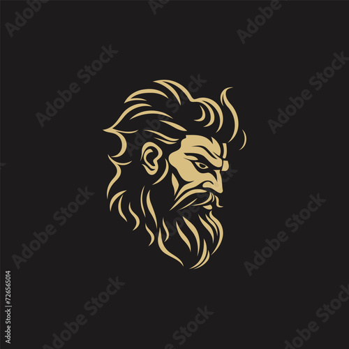 Zeus logo design vector illustration 