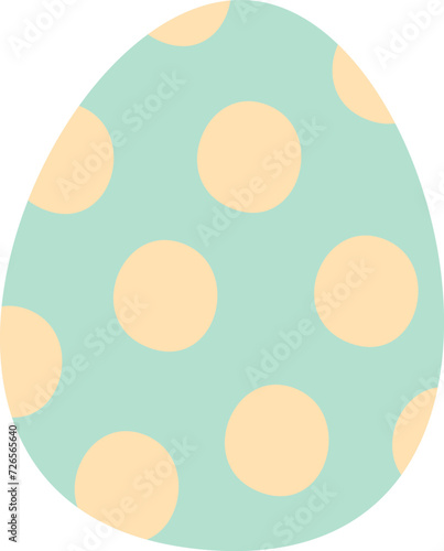 Easter Egg Dotted