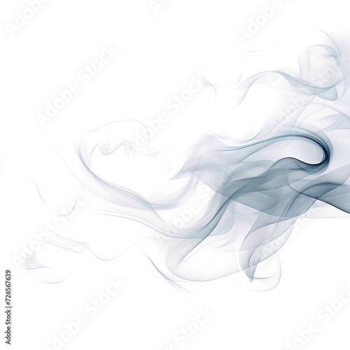 Abstract flying smoke swirl, smoke cloud, a soft Smoke explode cloudy on transparent png.
 photo