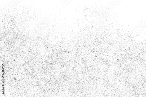 Black texture on white. Worn effect backdrop. Old paper overlay. Grunge background. Abstract pattern. Vector illustration.	
