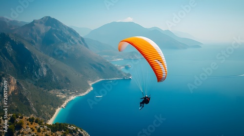 sports in a travel destination, paraglide © Sagar
