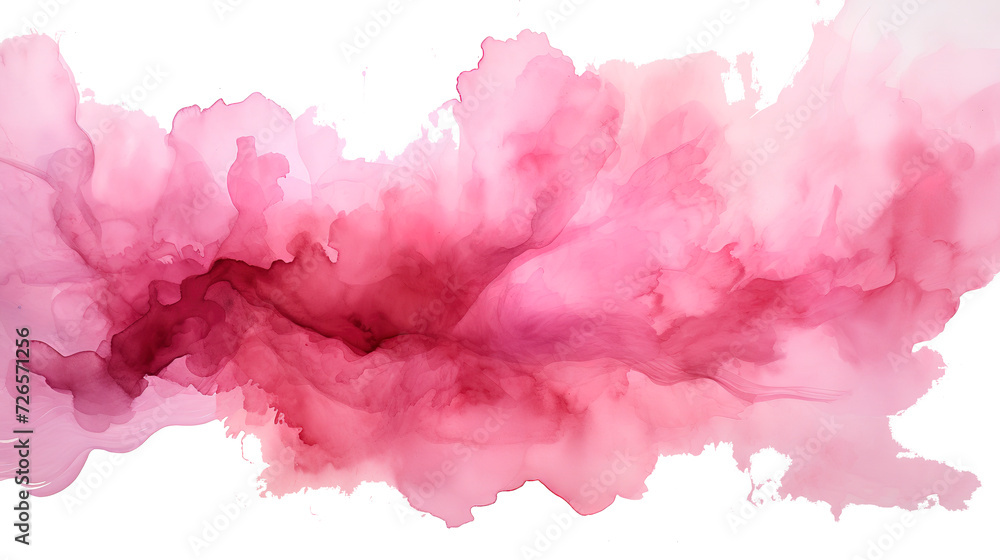 pink watercolor stain 