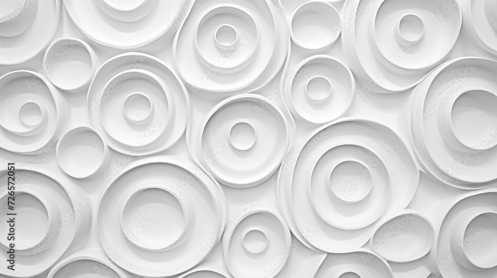 Abstract Minimalist White Circles Background, Luxury, Premium, Elegant Style. t white and gray color, modern design stripes background with geometric round shape. Futuristic Circular Concept. Abstract Minimalist White Circles Background, Luxury, Premium, Elegant Style. t white and gray color, modern design stripes background with geometric round shape. Futuristic Circular Concept.