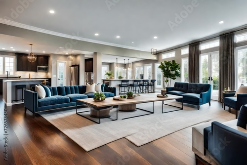 big living room interior