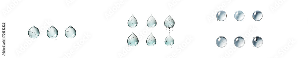 waterdrops isolated on png background waterdrops isolated on png background