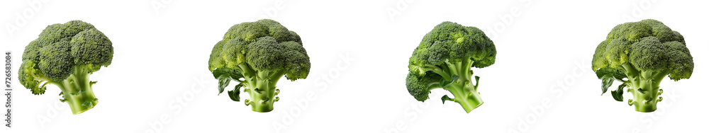 collection Broccoli isolated on png background collection Broccoli isolated on png background