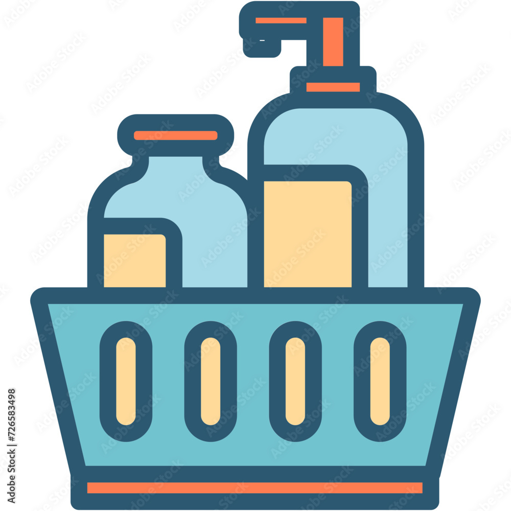 Soap Basket Illustration