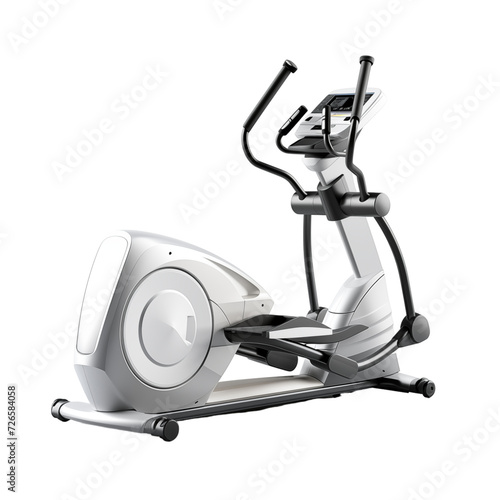 Gym equipment isolated on transparent background