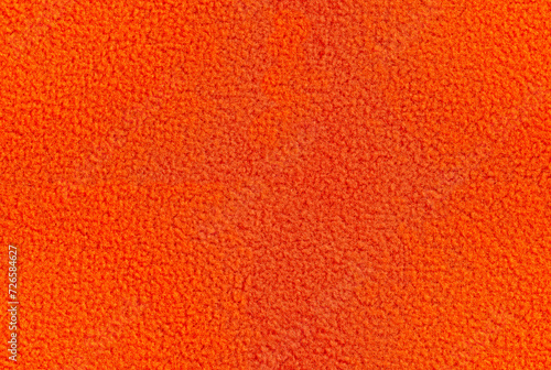 High resolution tileable orange background with wool fabric textile texture