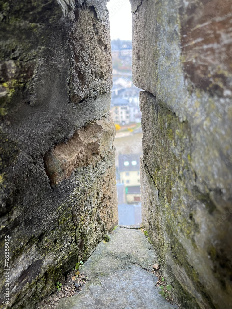 stairs in the cave