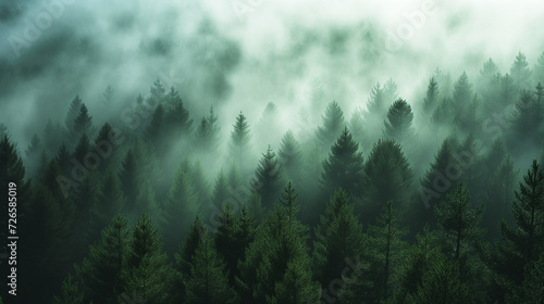 Misty forest. © Janis Smits
