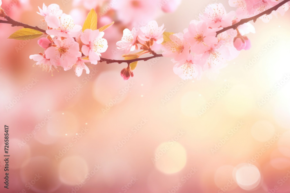 Beautiful spring blossom background Beautiful spring blossom background