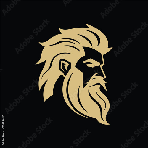 Zeus logo design vector illustration
