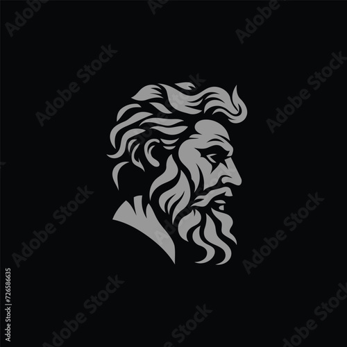 Zeus logo design vector illustration  © SuryoMono
