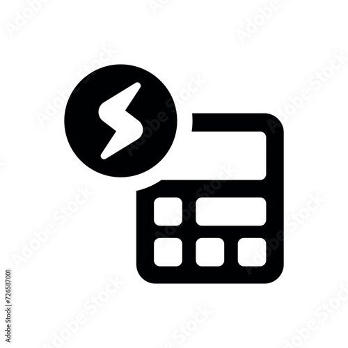 calculator icon vector illustration