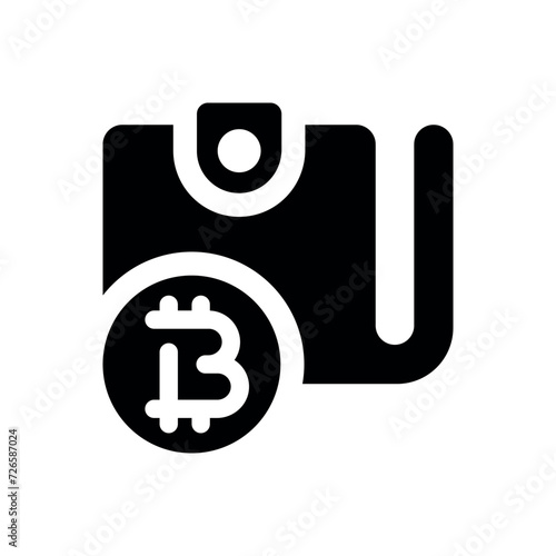 digital wallet icon vector illustration