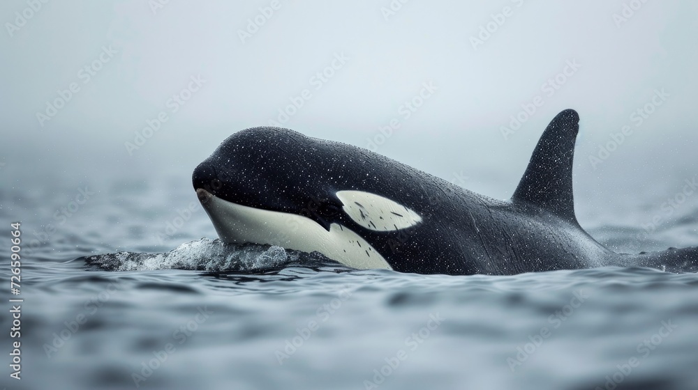 Fototapeta premium Killer whale in the water