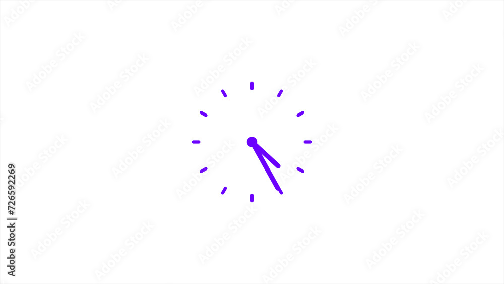 Clocks icon design. Time and Clock icon. analog clock icon symbol . well clock icon on the white background. - obrazy, fototapety, plakaty 