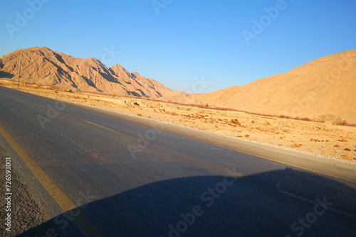 Beautiful dry mountains in Quetta  Pakistan