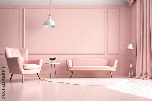 modern living room with furniture © Muhammad