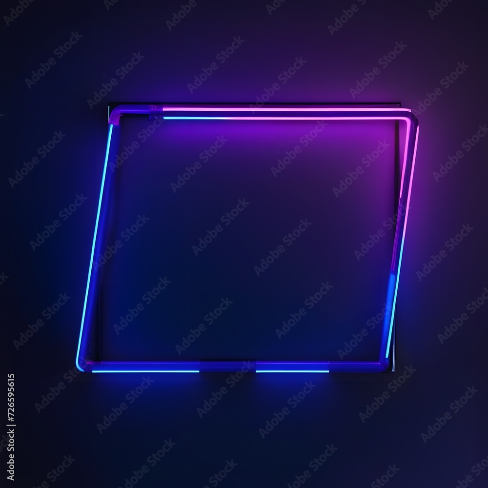 Neon light frame Background. Neon light frame Background.