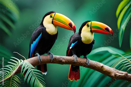 toucan on a branch © Jacob Lund