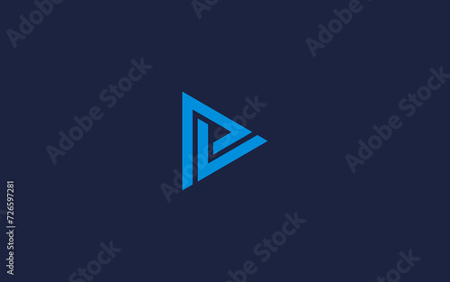 letters lp or pl with play logo icon design vector design template inspiration