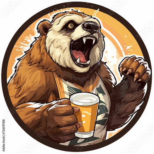 The Caffeine Slammer! Laugh along with this slow but mighty sloth as it grapples with its caffeinated opponent