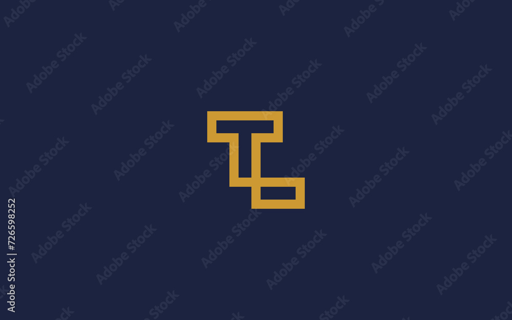 letter tl or lt logo icon design vector design template inspiration - obrazy, fototapety, plakaty 