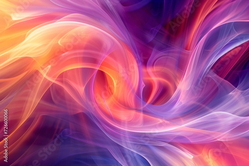 Abstract swirls and curves background, a dynamic and fluid scene featuring abstract swirls and curves in harmonious patterns.