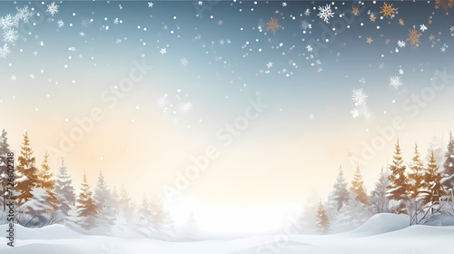 Wallpaper Mural Holiday decorative border, festive background with festive star decoration Torontodigital.ca