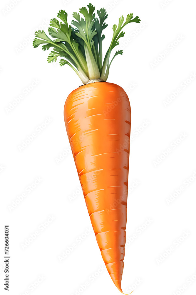 A Carrot, without background A Carrot, without background