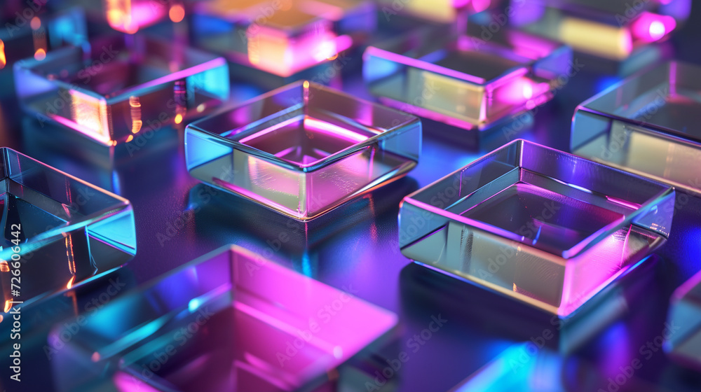 Glass squares abstract backgroound. Glass squares abstract backgroound.