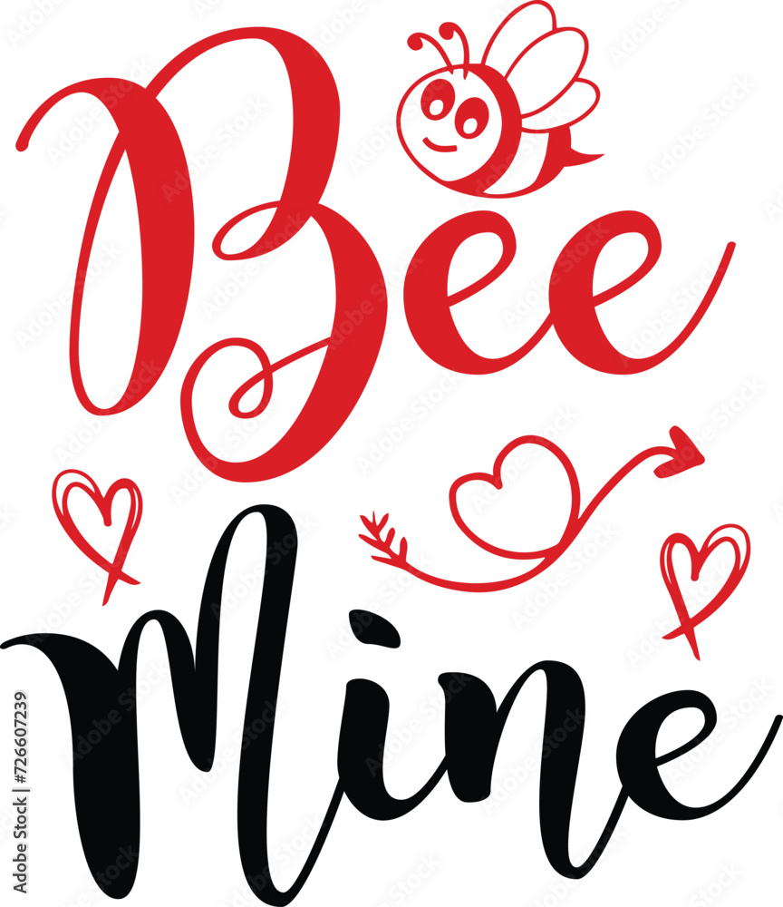 Bee mine Svg Design Bee mine Svg Design