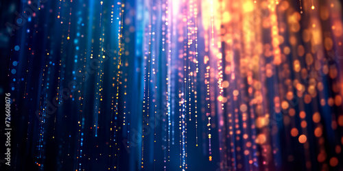 Wallpaper Mural Festive sparkling background with shiny threads Torontodigital.ca