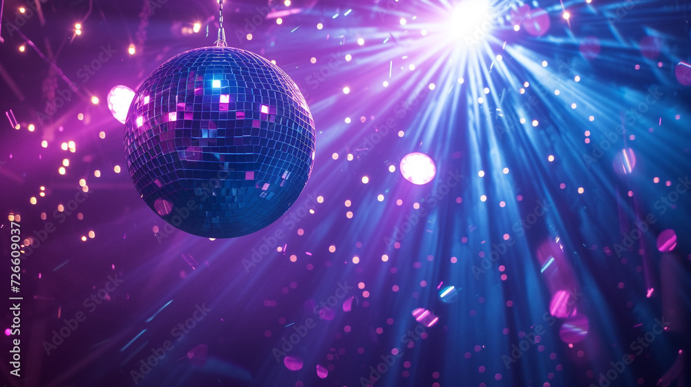 disco ball and lights disco ball and lights