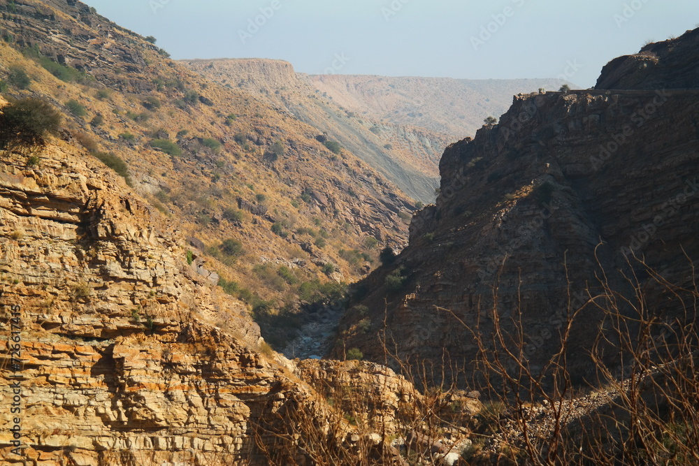 Beautiful view of mountains in Baluchistan, Pakistan.