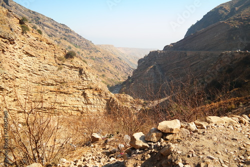 Beautiful landscape of nature in Baluchistan, Pakistan. photo