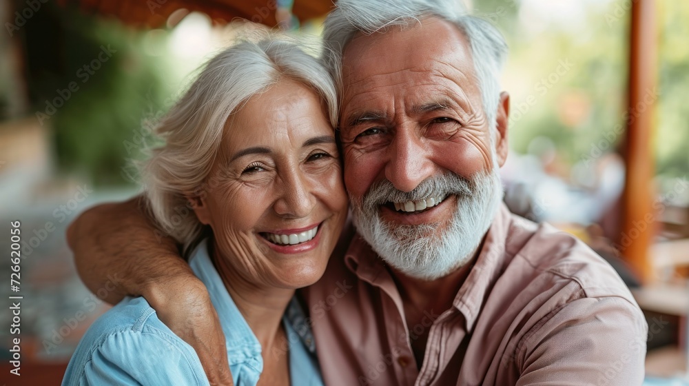 Fototapeta premium Dental Care. mouth senior or adult, Healthy Smile Elderly show beautiful of teeth, confident in orthodontics, advertising, white teeth, online plating, dentures, dental implants,