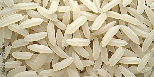 rice on a wooden spoon