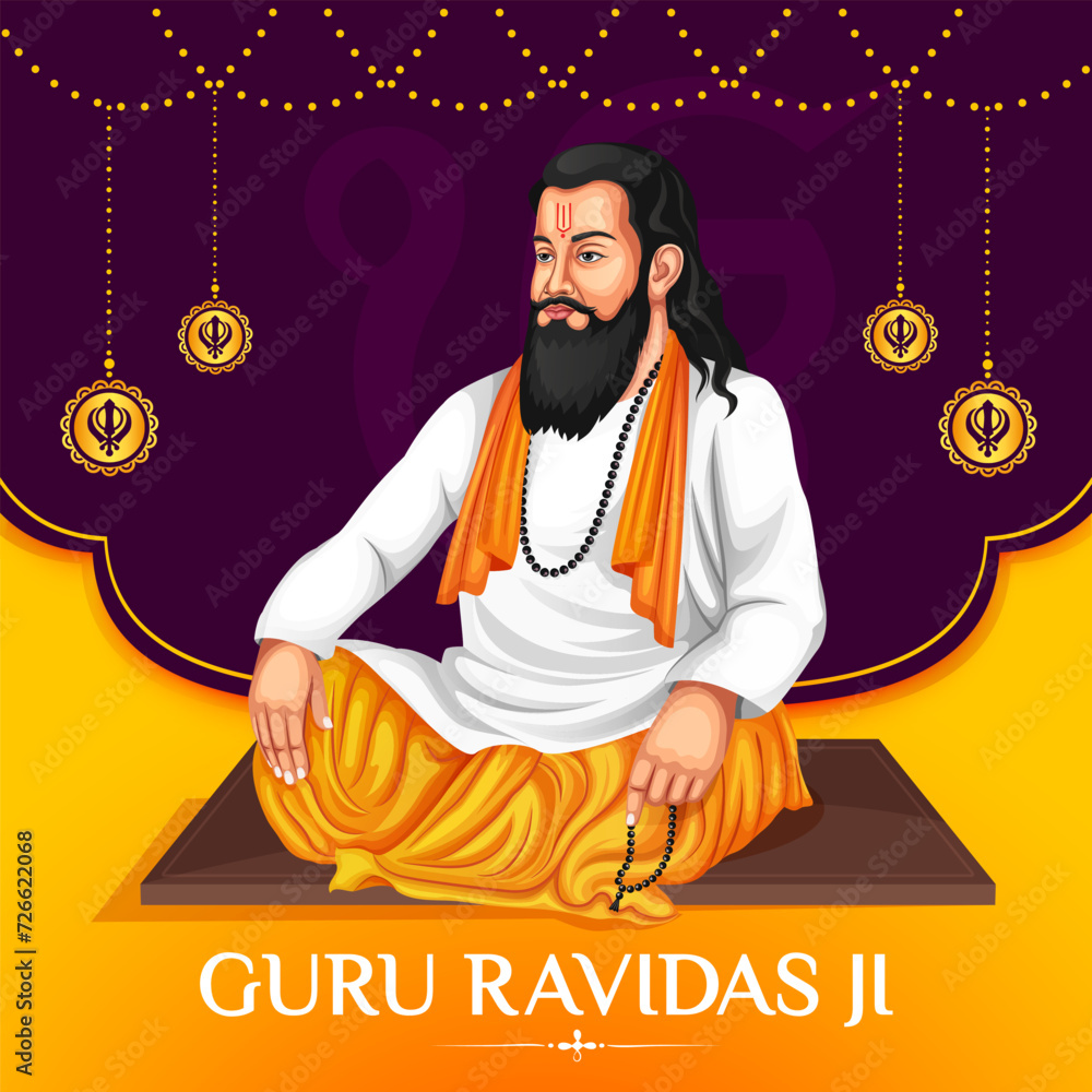 Guru Ravidas Jayanti. Guru Ravidas is a famous 15th to 16th-century ...