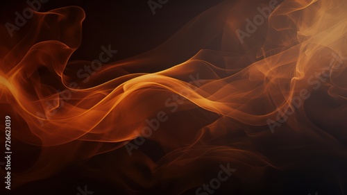Abstract brown smoke background. cloud, a soft Smoke cloudy wave texture background.