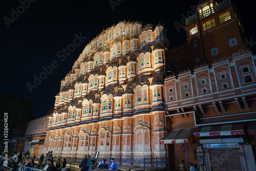 Hawa Mahal Pałac Wiatrów Jaipur Indie 