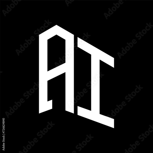Logo design.creative initials monogram vector logo concept.