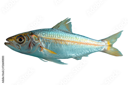 anchovy png ,side view of anchovies isolated on transparent background ,generative ai
