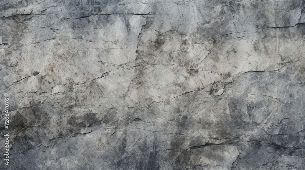 Gray grunge banner. Abstract stone background. The texture of the stone wall. Close-up. Light gray rock backdrop. 4k, high detailed, full ultra HD, High resolution - obrazy, fototapety, plakaty 